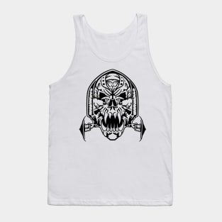 vampire skull Tank Top